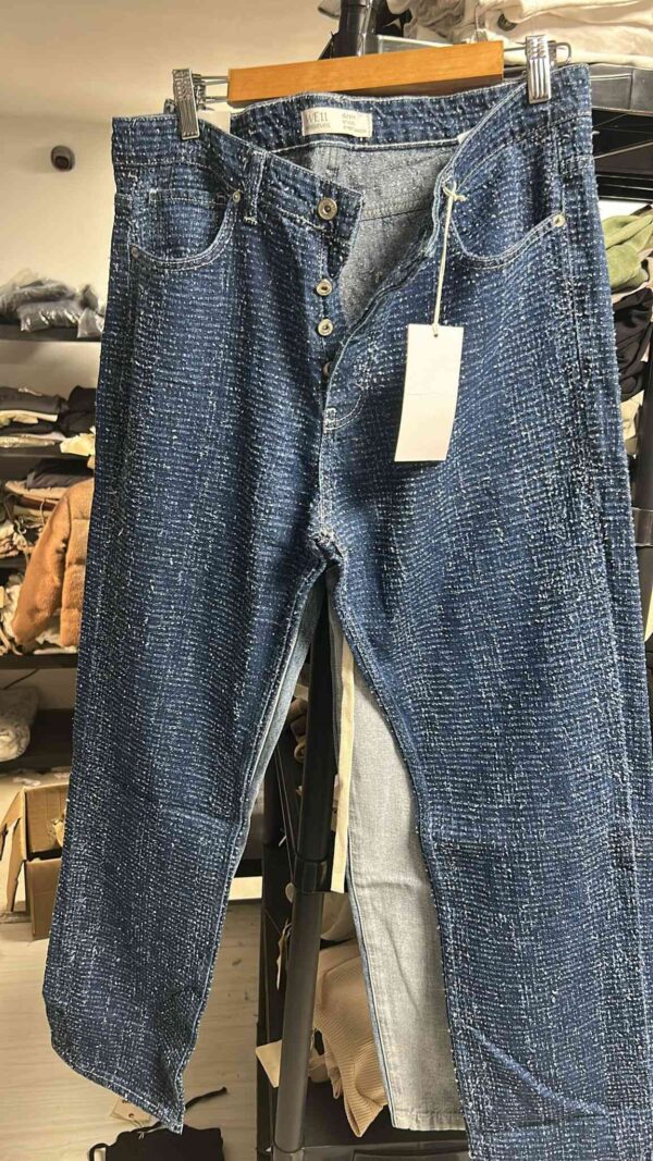 ג'ינס ארוך אוברסייז 'SUZI' BLUE