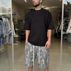 חולצת אוברסייז 'אוהיו' BLACK