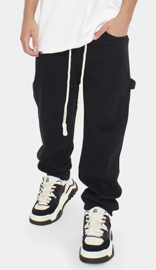 ג'ינס אוברסייז ארוך JELATO BLACK