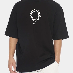 חולצה קצרה אוברסייז GOCHA IL BLACK