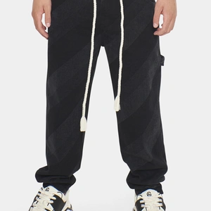 ג'ינס אוברסייז ארוך BREEZE BLACK
