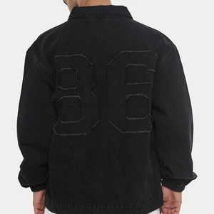 גקט גינס אוברסייז NO.86 BLACK
