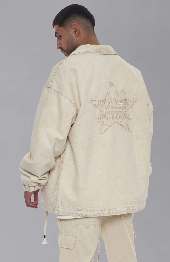 ג'קט אוברסייז לואי BEIGE