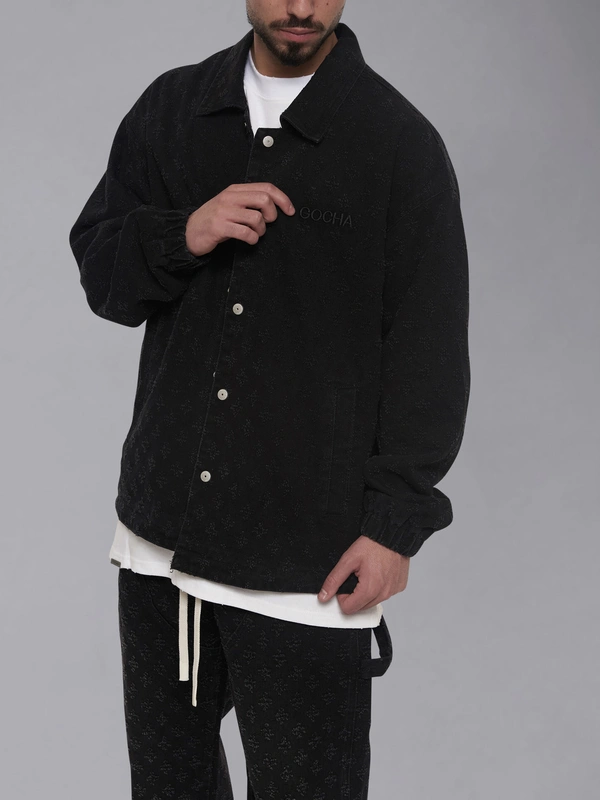 ג'קט אוברסייז ספרקל קלאסי GOCHA BLACK