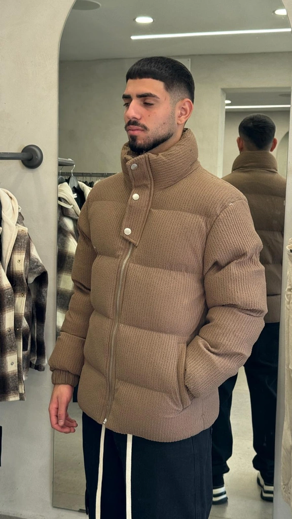 מעיל פוף NICE BROWN