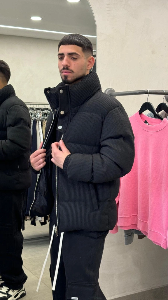 מעיל פוף NICE BLACK