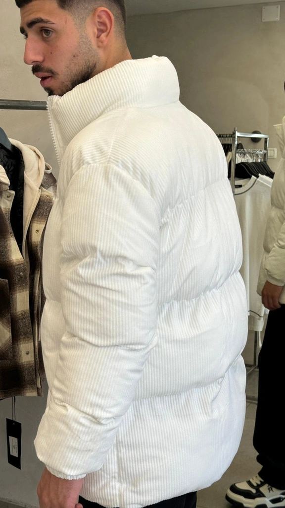 מעיל פוף ריב RABBIT WHITE