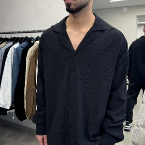 מכופתרת ארוכה 'זנזיבר' BLACK