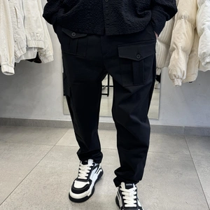 מכנס ספורט אלגנט מחוייט דבל BLACK