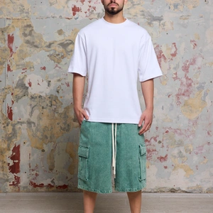 דגמ''ח ברמודה ג'ינס STONI GREEN